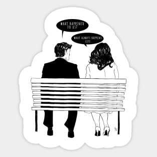 500 days of summer Sticker